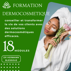 Initiation Avancée en Dermocosmétique